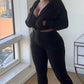 Stacked sweatsuits