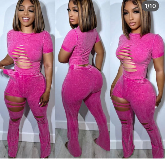 Barbie cut throat set
