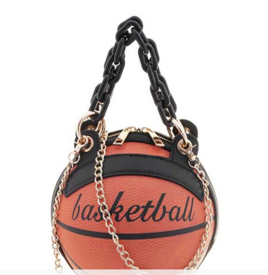 Basketball chain purse in