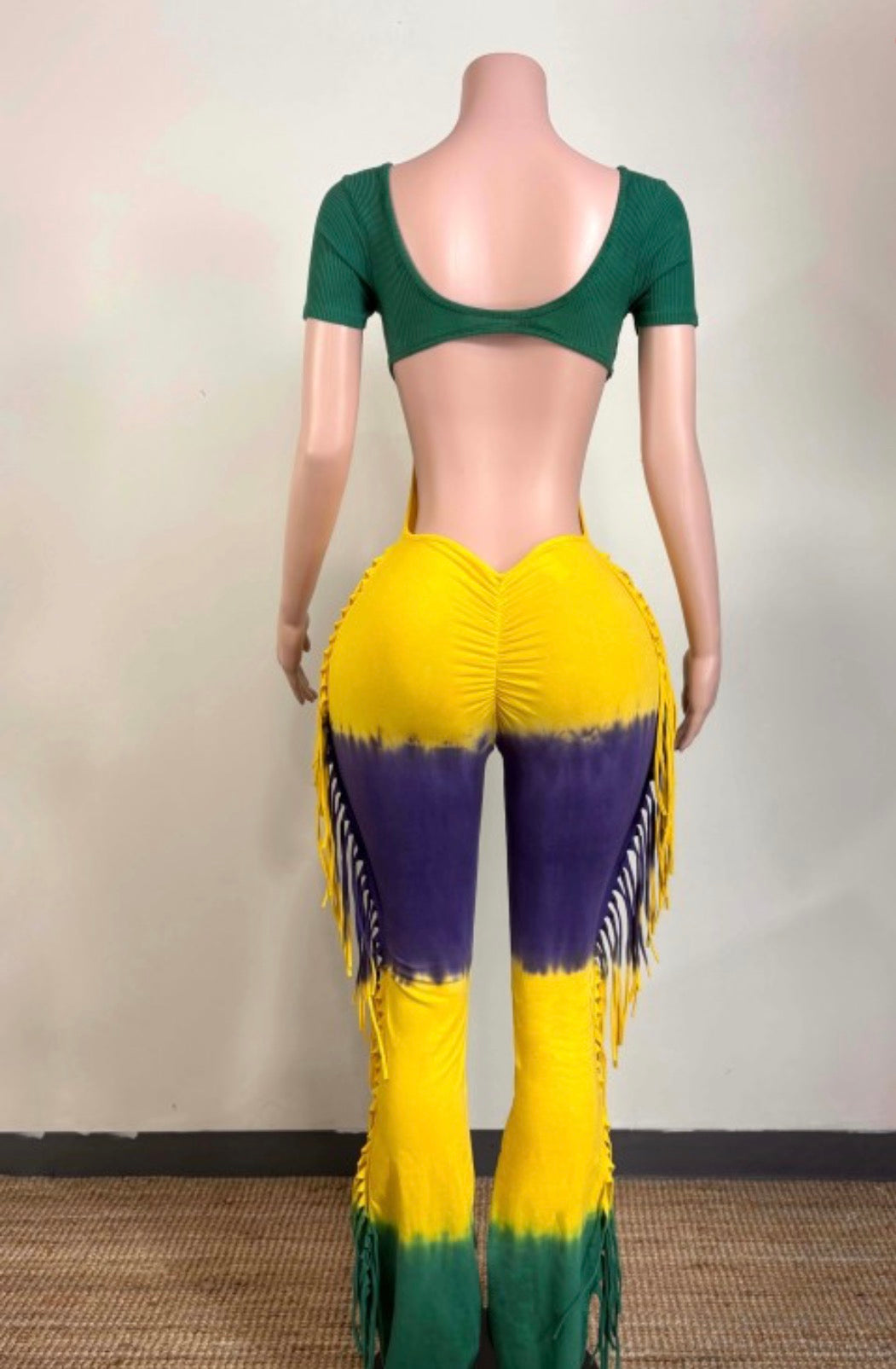 Mardi Gras jumpsuit