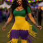 Mardi Gras jumpsuit