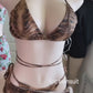 Snake bite swimsuit set